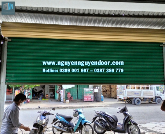 CÔNG TRÌNH CỬA CUỐN CÔNG NGHỆ ÚC TẠI BÌNH HÒA, THUẬN AN, BÌNH DƯƠNG