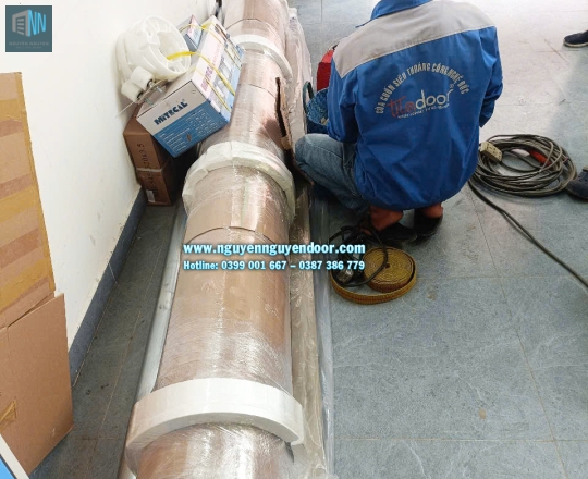 CỬA CUỐN KHE THOÁNG CÔNG NGHỆ ĐỨC TẠI ĐƯỜNG 40 HIỆP BÌNH CHÁNH