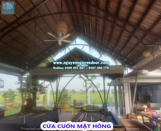 CỬA CUỐN KHE THOÁNG CÔNG NGHỆ ĐỨC TẠI LONG AN - PHẦN 1