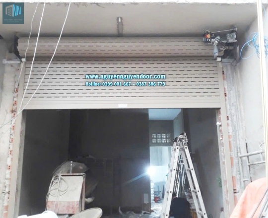 CỬA CUỐN KHE THOÁNG CÔNG NGHỆ ĐỨC TẠI BÌNH HƯNG HÒA B BÌNH TÂN