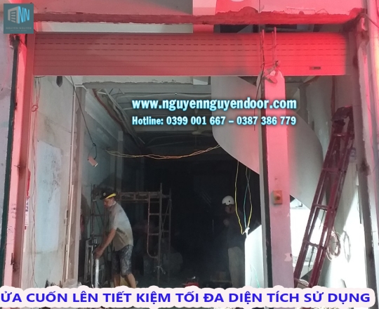 CỬA CUỐN KHE THOÁNG CÔNG NGHỆ ĐỨC TẠI QUẬN 5, TP HCM