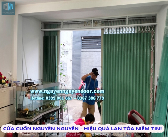 CỬA CUỐN CÔNG NGHỆ ĐÀI LOAN TẠI GÒ VẤP