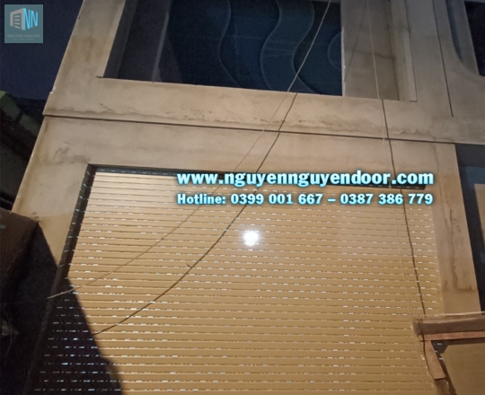 CỬA CUỐN KHE THOÁNG CÔNG NGHỆ ĐỨC TẠI BÌNH CHIỂU, THỦ ĐỨC - PHẦN 2
