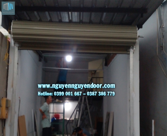 CỬA CUỐN TẤM LIỀN CÔNG NGHỆ ÚC TẠI ĐƯỜNG SỐ 10, LINH ĐÔNG, THỦ ĐỨC