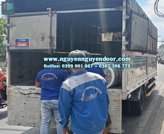 CỬA CUỐN TẤM LIỀN CÔNG NGHỆ ÚC TẠI TÔ NGỌC VÂN, TAM PHÚ, THỦ ĐỨC