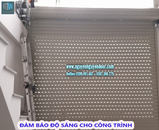 CỬA CUỐN KHE THOÁNG CÔNG NGHỆ ĐỨC TẠI TỈNH LỘ10, TÂN TẠO, BÌNH TÂN