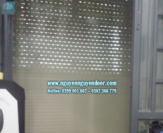 CỬA CUỐN KHE THOÁNG CÔNG NGHỆ ĐỨC TẠI GÒ VẤP, TP HCM
