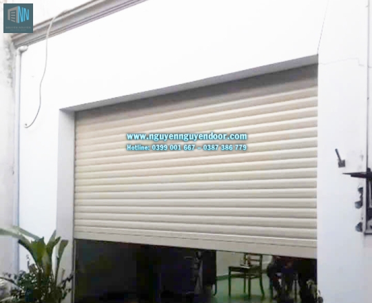 CỬA CUỐN LÁ BÍT CÔNG NGHỆ ĐỨC TẠI TÂN PHÚ THỦ ĐỨC