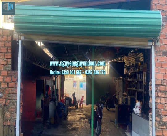 CÔNG TRÌNH CỬA CUỐN ĐẨY TA LÁ ÚC NHÀ ANH CƯỜNG - VÕ VĂN NGÂN, THỦ ĐỨC