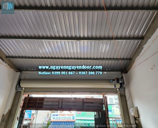 CỬA CUỐN NHÔM KHE THOÁNG CÔNG NGHỆ ĐỨC, QUẬN 12