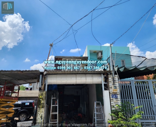 CÔNG TRÌNH CỬA CUỐN CÔNG NGHỆ ÚC ĐƯỜNG 8, HIỆP BÌNH PHƯỚC, THỦ ĐỨC