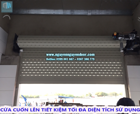 CỬA CUỐN KHE THOÁNG CÔNG NGHỆ ĐỨC TẠI BÌNH QUỚI, Q.BÌNH THẠNH