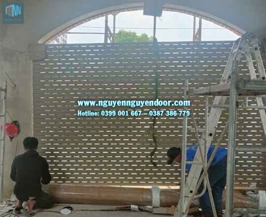 CỬA CUỐN KHE THOÁNG CÔNG NGHỆ ĐỨC TẠI BÌNH QUỚI, BÌNH THẠNH, TP HCM