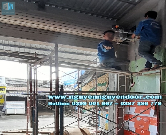 CỬA CUỐN KHE THOÁNG CÔNG NGHỆ ĐỨC TẠI BẠC LIÊU