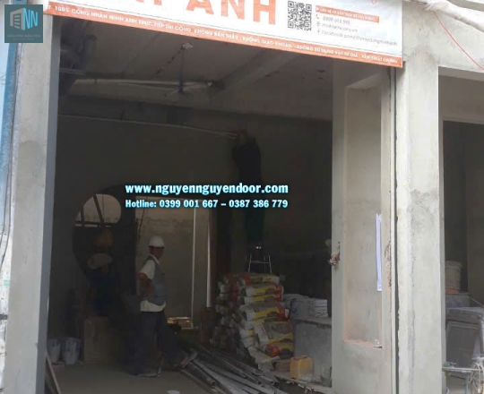 CỬA CUỐN KHE THOÁNG CÔNG NGHỆ ĐỨC TẠI BINH HUNG HOA BINH TAN