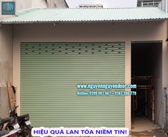 Công trình Cửa cuốn Đài Loan tại Bình Chánh, Hồ Chí Minh