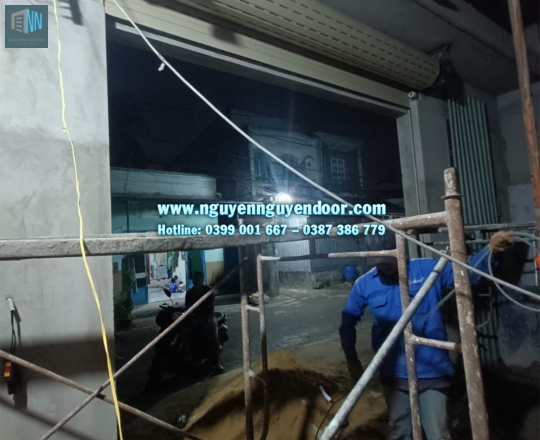 CÔNG TRÌNH CỬA CUỐN KHE THOÁNG CÔNG NGHỆ ĐỨC TẠI TỈNH LỘ 43, BÌNH CHIỂU, THỦ ĐỨC