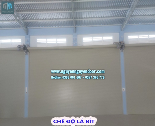 CỬA CUỐN KHE THOÁNG CÔNG NGHỆ ĐỨC TẠI QUẬN 2 – P1