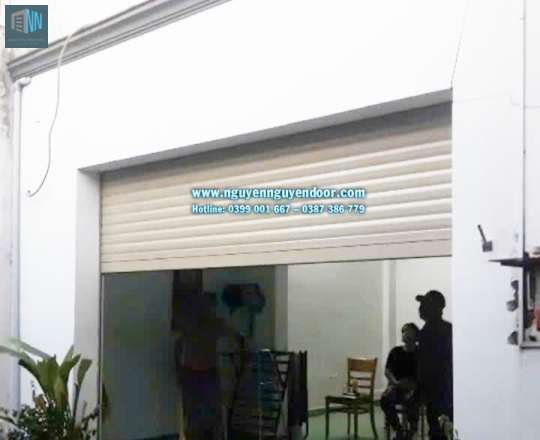 CỬA CUỐN LÁ BÍT CÔNG NGHỆ ĐỨC TẠI TÂN PHÚ THỦ ĐỨC