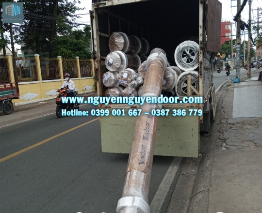 CỬA CUỐN KHE THOÁNG CÔNG NGHỆ ĐỨC TẠI TRẦN VĂN DƯ, TÂN BÌNH