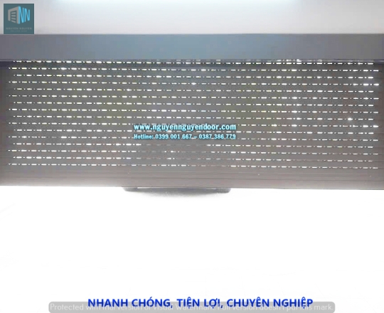CỬA CUỐN KHE THOÁNG CÔNG NGHỆ ĐỨC TẠI THẠNH MỸ LỢI QUẬN 2