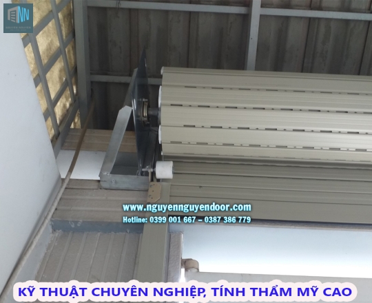 CỬA CUỐN KHE THOÁNG CÔNG NGHỆ ĐỨC TẠI ĐƯỜNG 12, TAM BÌNH, THỦ ĐỨC