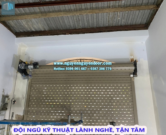 CỬA CUỐN KHE THOÁNG CÔNG NGHỆ ĐỨC TẠI BÌNH HÒA, BÌNH DƯƠNG