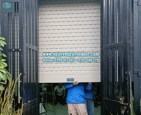 CÔNG TRÌNH CỬA CUỐN CÔNG NGHỆ ĐỨC TẠI HẺM 230, QUỐC LỘ 1A, THỦ ĐỨC, TP. HCM