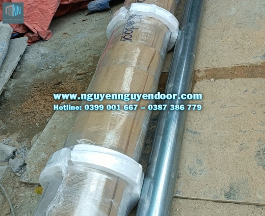 CỬA CUỐN KHE THOÁNG CÔNG NGHỆ ĐỨC LÀM CỬA HẦM TẠI KHU ĐÔ THỊ VẠN PHÚC