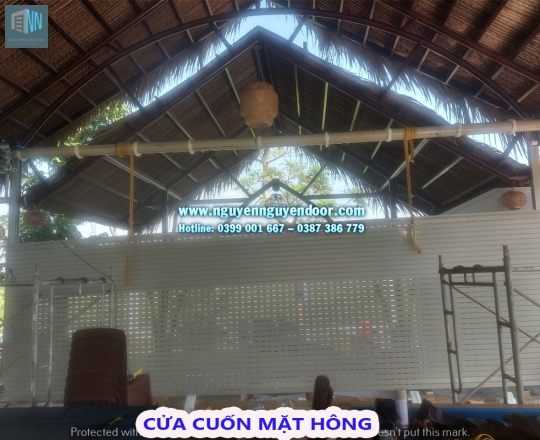CỬA CUỐN KHE THOÁNG CÔNG NGHỆ ĐỨC TẠI LONG AN - PHẦN 1