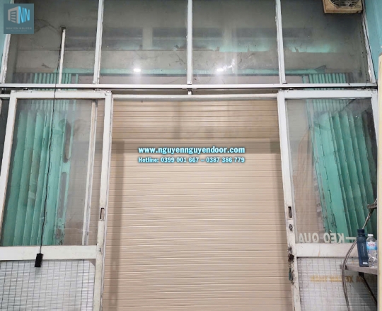 CỬA CUỐN KHE THOÁNG CÔNG NGHỆ ĐỨC TẠI TÔ NGỌC VÂN
