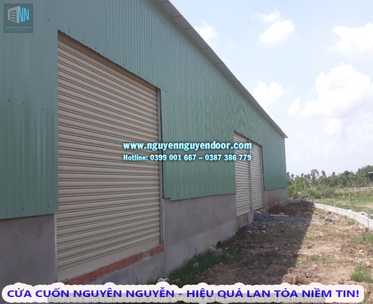 CỬA CUỐN SIÊU TRƯỜNG ĐÀI LOAN SƠN TĨNH ĐIỆN TẠI LONG AN