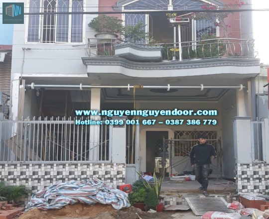 CỬA CUỐN LÁ BÍT CÔNG NGHỆ ĐỨC TẠI ĐƯỜNG LINH ĐÔNG, THỦ ĐỨC