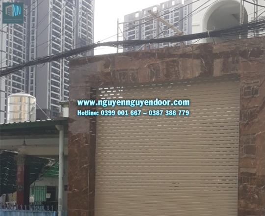 CỬA CUỐN KHE THOÁNG CÔNG NGHỆ ĐỨC TẠI LINH TRUNG, THỦ ĐỨC