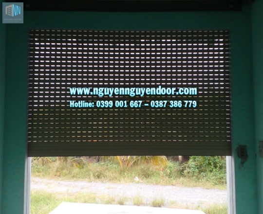 CỬA CUỐN KHE THOÁNG CÔNG NGHỆ ĐỨC TẠI LONG AN - PHẦN 2