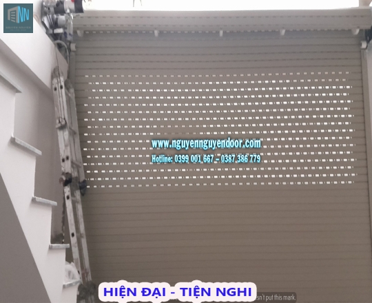 CỬA CUỐN KHE THOÁNG CÔNG NGHỆ ĐỨC TẠI TỈNH LỘ10, TÂN TẠO, BÌNH TÂN