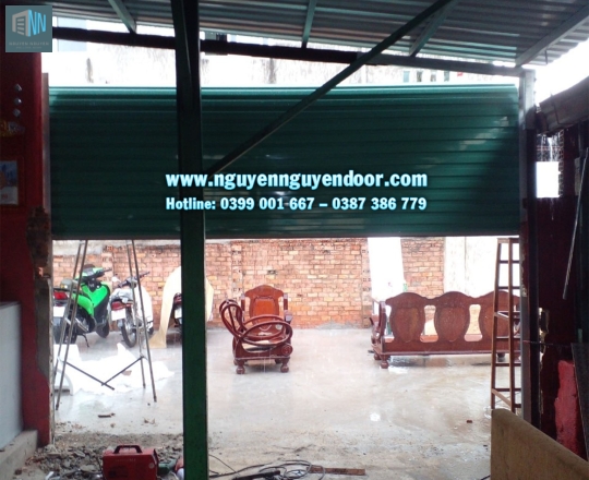 CÔNG TRÌNH CỬA CUỐN ĐẨY TA LÁ ÚC NHÀ ANH CƯỜNG - VÕ VĂN NGÂN, THỦ ĐỨC