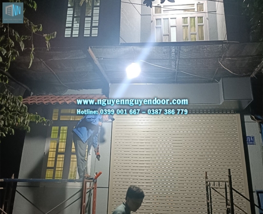 CỬA CUỐN KHE THOÁNG CÔNG NGHỆ ĐỨC TẠI NGÔ CHÍ QUỐC, BÌNH CHIỂU, THỦ ĐỨC