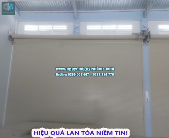 CỬA CUỐN KHE THOÁNG CÔNG NGHỆ ĐỨC TẠI QUẬN 2 – P1