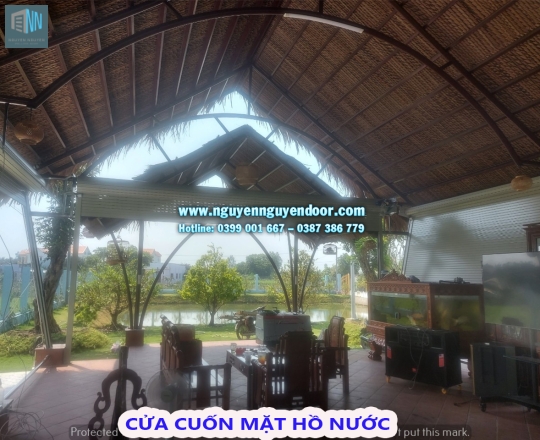 CỬA CUỐN KHE THOÁNG CÔNG NGHỆ ĐỨC TẠI LONG AN - PHẦN 1