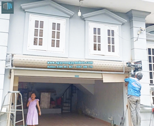 CỬA CUỐN KHE THOÁNG CÔNG NGHỆ ĐỨC TẠI THẠNH MỸ LỢI QUẬN 2