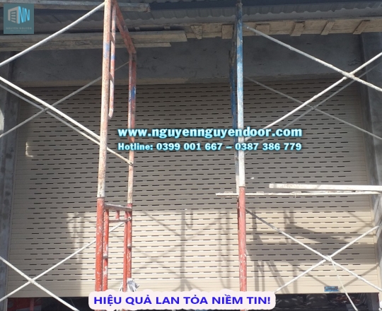 CỬA CUỐN KHE THOÁNG CÔNG NGHỆ ĐỨC TẠI BẠC LIÊU