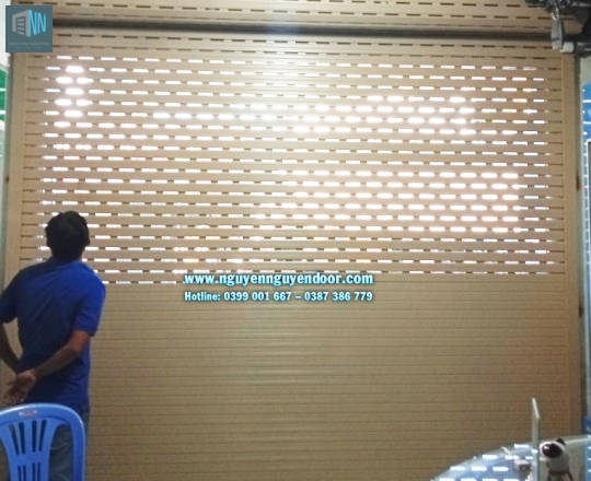 CỬA CUỐN KHE THOÁNG CÔNG NGHỆ ĐỨC TẠI BẠC LIÊU PHẦN 3