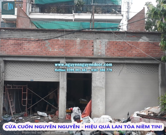CỬA CUỐN KHE THOÁNG CÔNG NGHỆ ĐỨC TẠI TĂNG NHƠN PHÚ, QUẬN 9