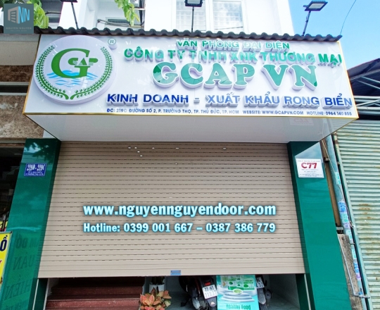 CỬA CUỐN KHE THOÁNG CÔNG NGHỆ ĐỨC TẠI P TRƯỜNG THỌ THỦ ĐỨC