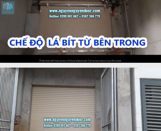 CÔNG TRÌNH CỬA CUỐN LÁ ĐỨC ANH HƯƠNG QL1A