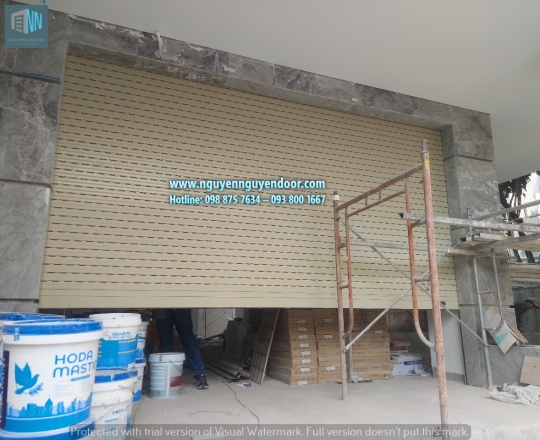 CÔNG TRÌNH CỬA CUỐN TẠI QUẬN 2