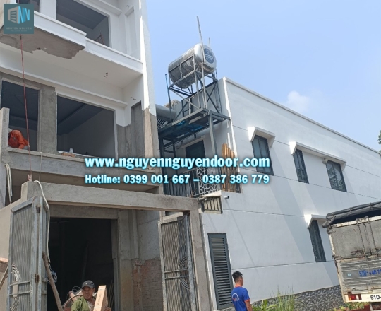 CÔNG TRÌNH CỬA CUỐN LÁ ĐỨC ANH HƯƠNG QL1A