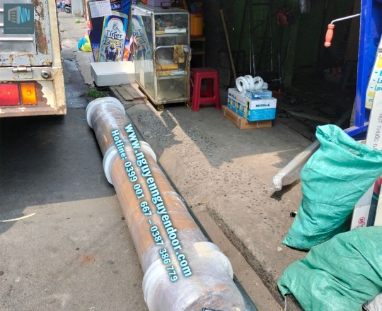 CÔNG TRÌNH CỬA CUỐN NHÀ ANH NINH PHẠM VIẾT CHÁNH Q3