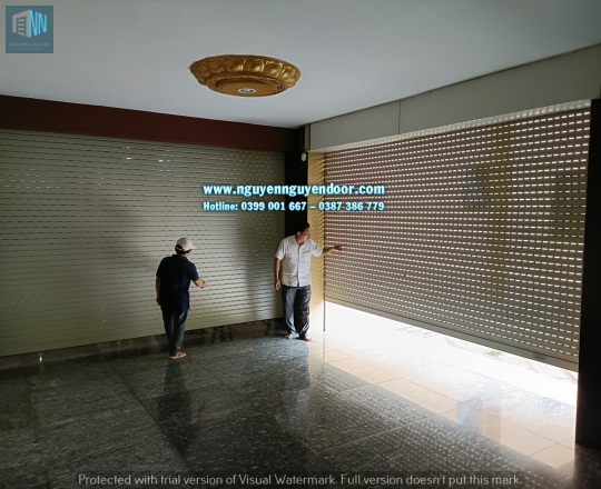 CÔNG TRÌNH CỬA CUỐN CHÙA HUÊ NGHIÊM QUẬN 2